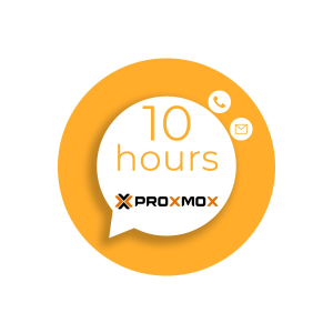 Support (10 hours) only for Proxmox VE