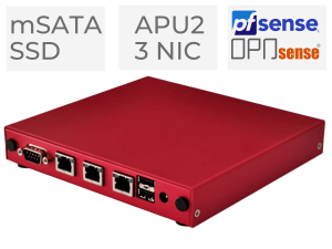 Firewall Entry Level 3 NIC, APU2, 4GB RAM, pfSense , OPNsense | Miniserver.it