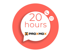 Support (20 hours) only for Proxmox VE